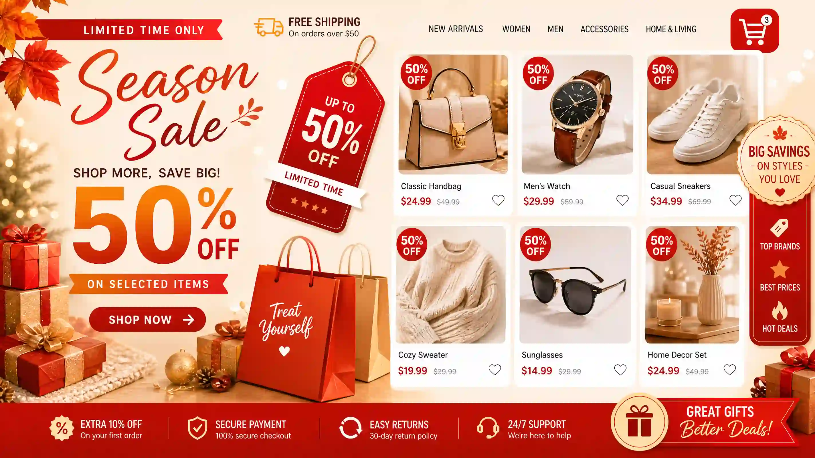 AI promo video for e-commerce sale campaign
