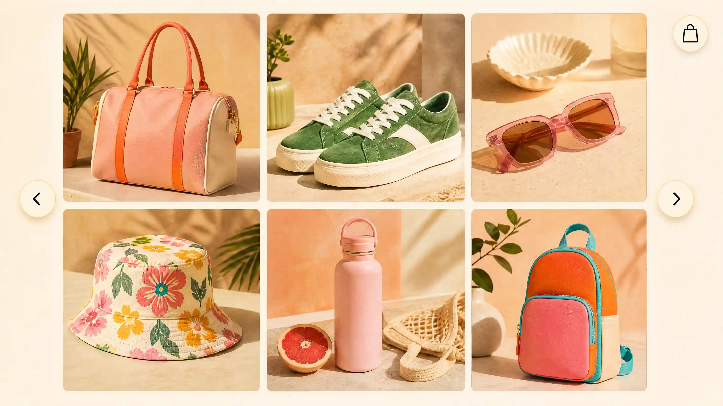 Video slideshow for e-commerce product catalog