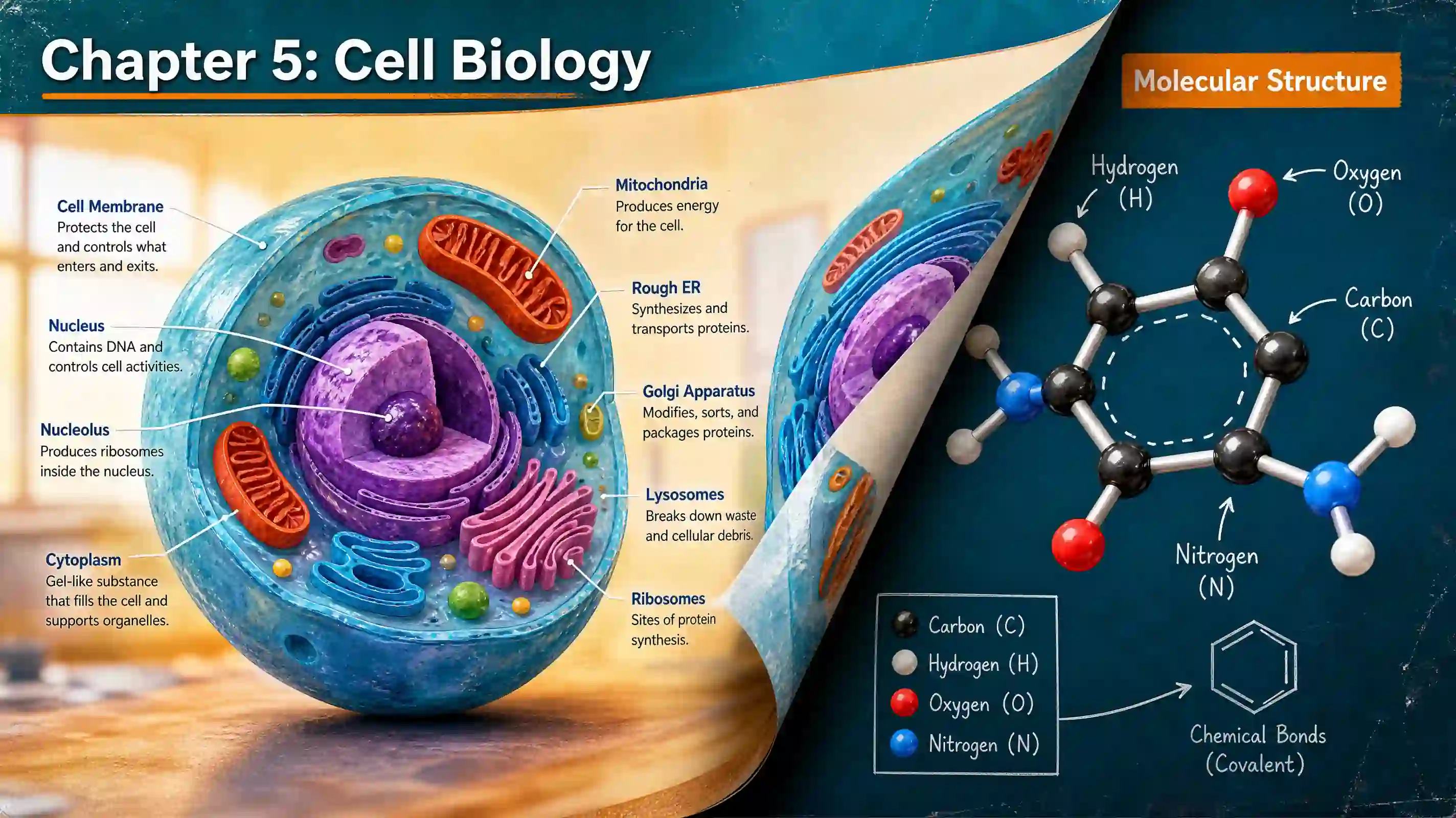Video slideshow for education and training