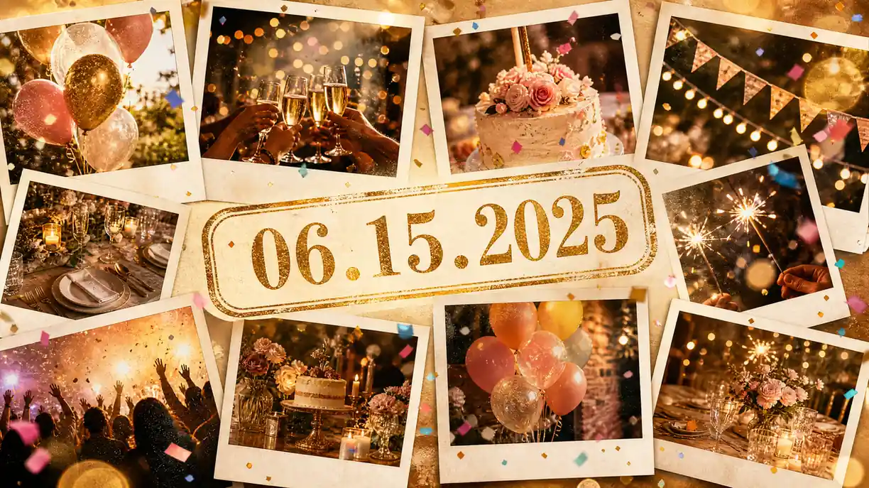 Video slideshow for weddings and events