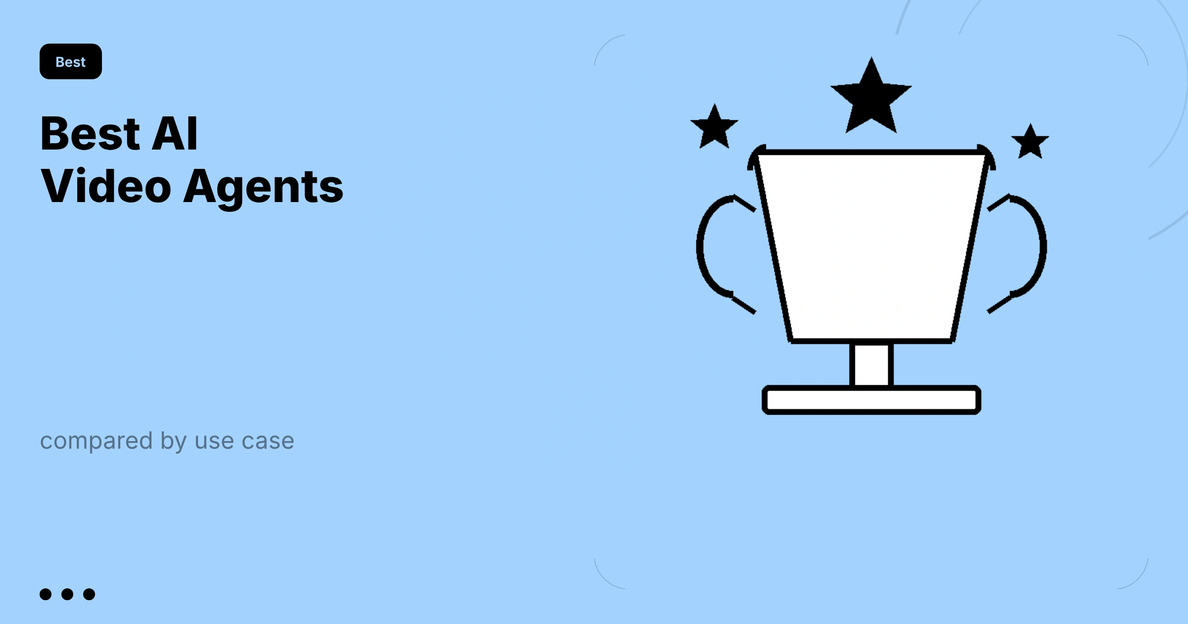 Best AI Video Agents, Compared by Use Case