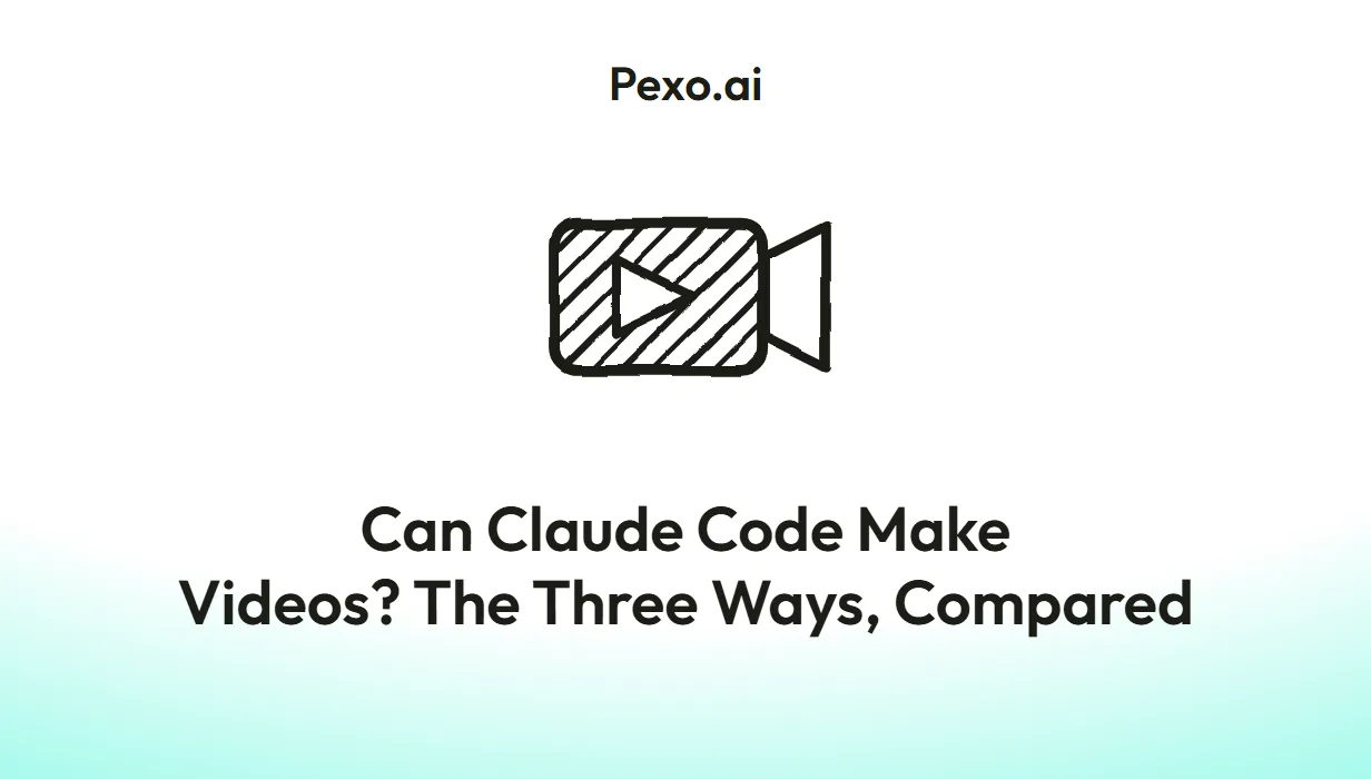 Can Claude Code Make Videos? The Three Ways, Compared