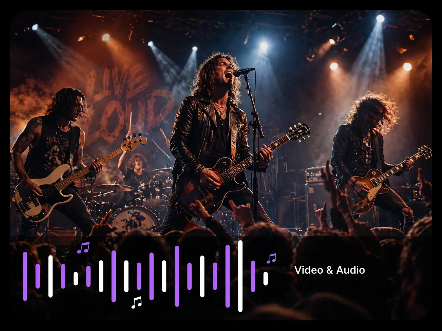 Video and Audio Generated Together in One Forward Pass — AI video by Pexo