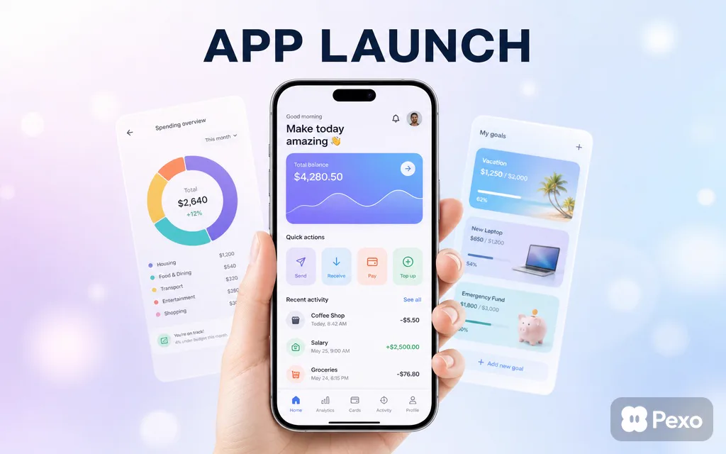 app launch video demo