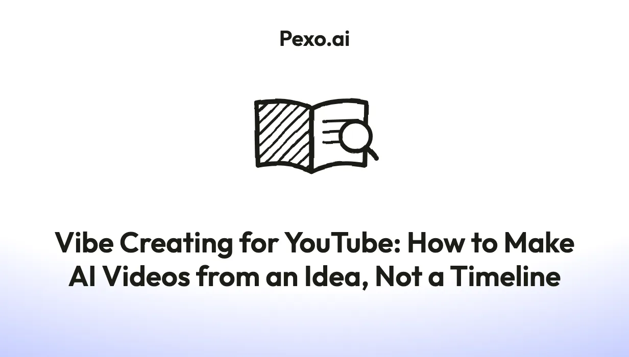 Vibe Creating for YouTube: How to Make AI Videos from an Idea, Not a Timeline
