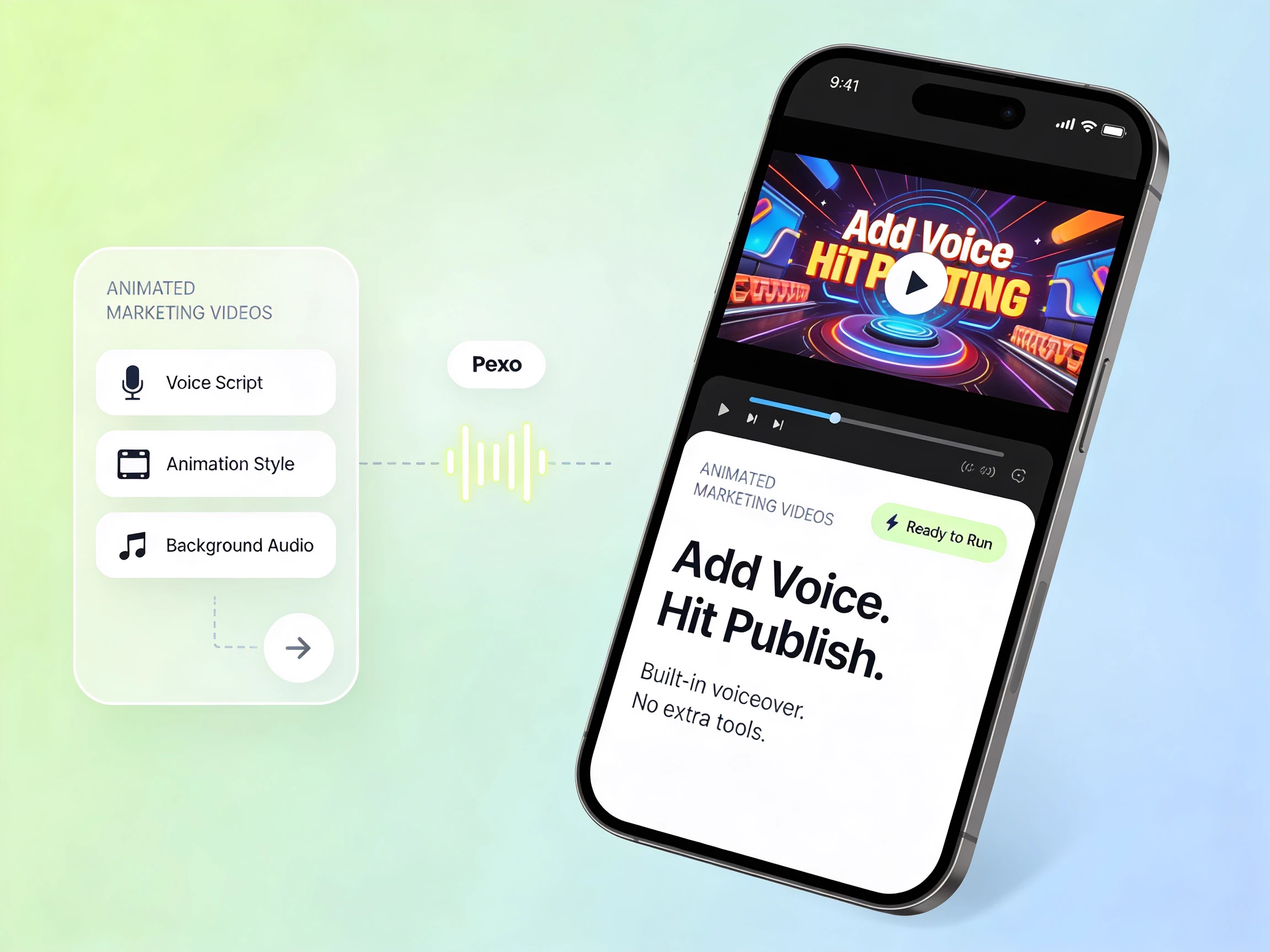 Multi-scene consistency for animated marketing videos