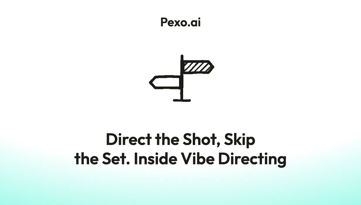 Vibe Directing: Direct the Shot, Skip the Set