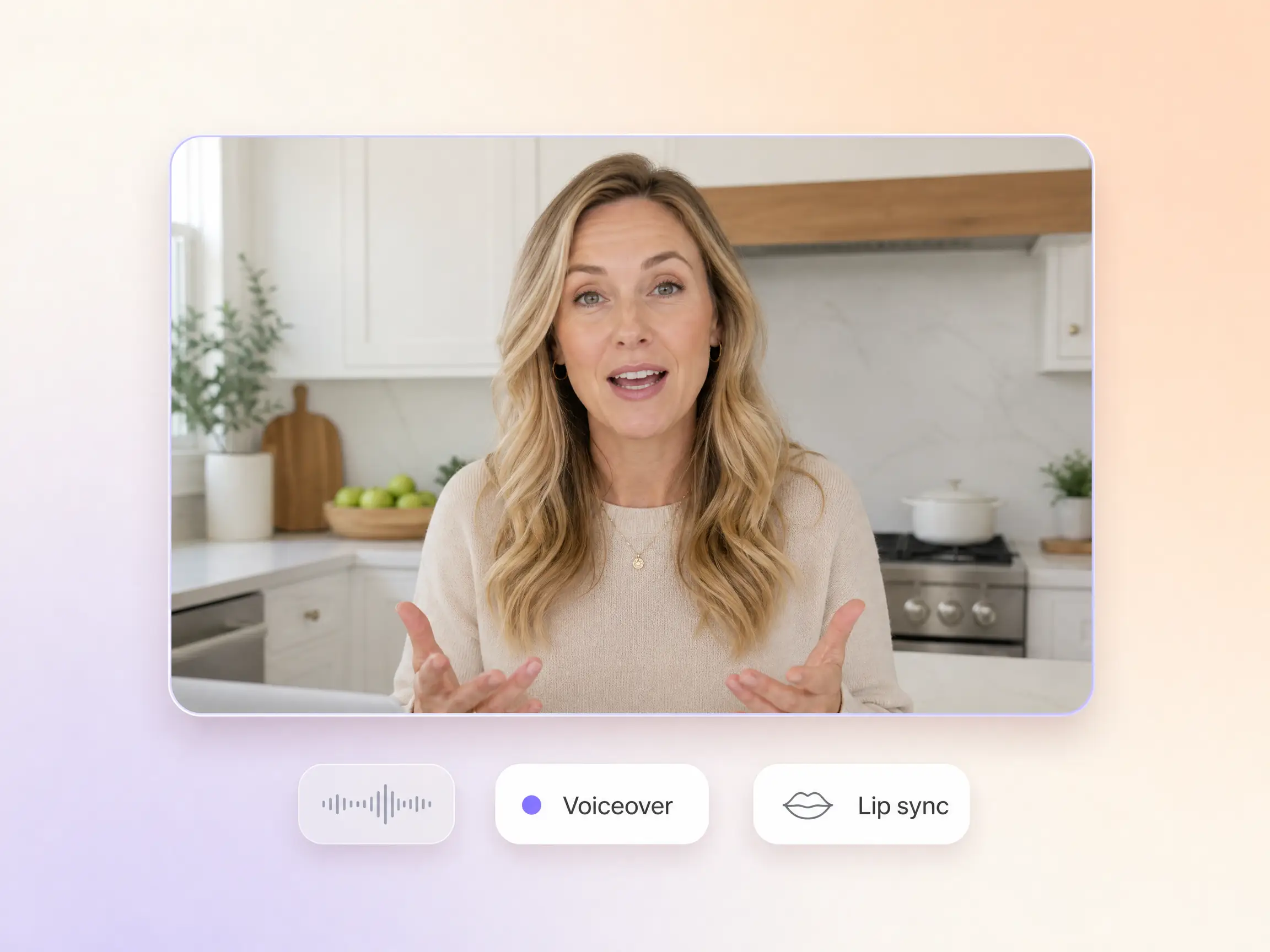 AI TikTok video with voiceover and lip sync built in
