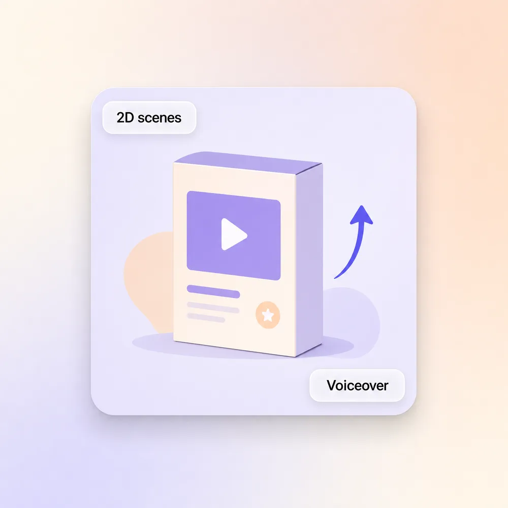 AI sales video animated marketing cut preview