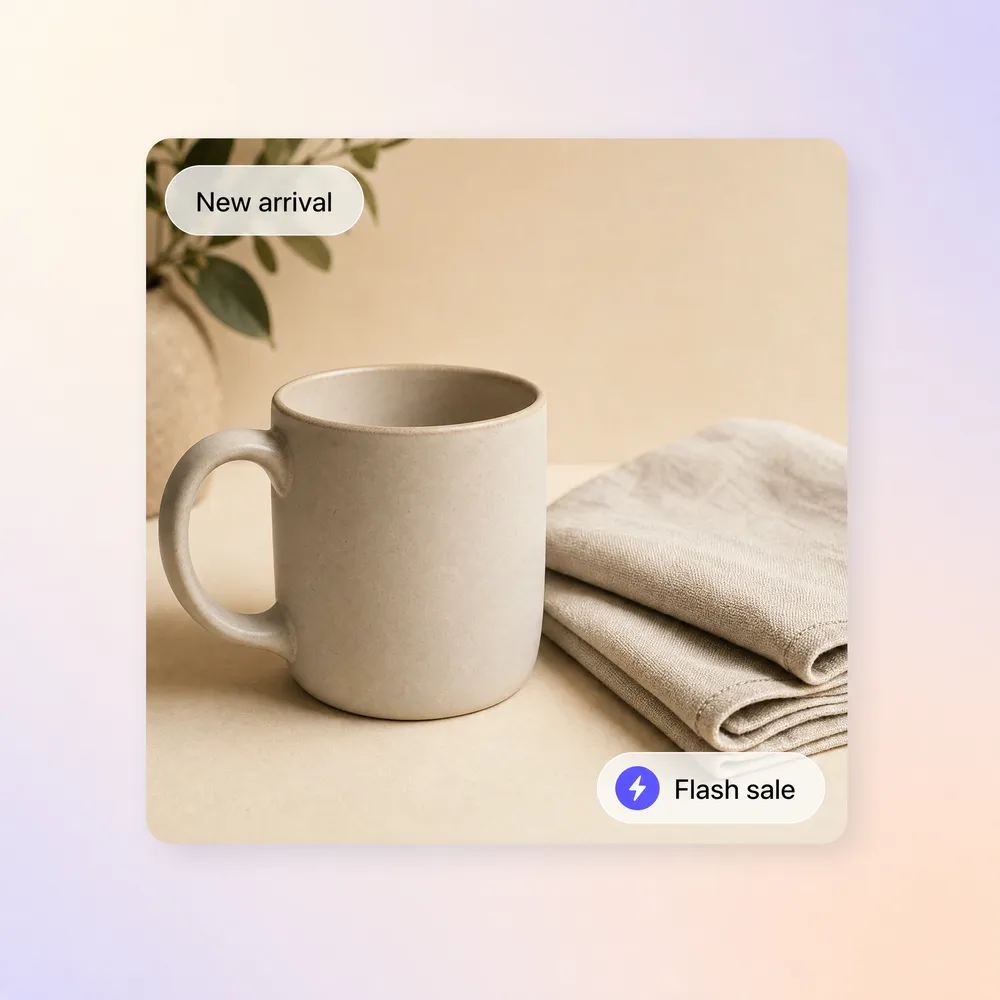 AI sales video for an ecommerce product drop