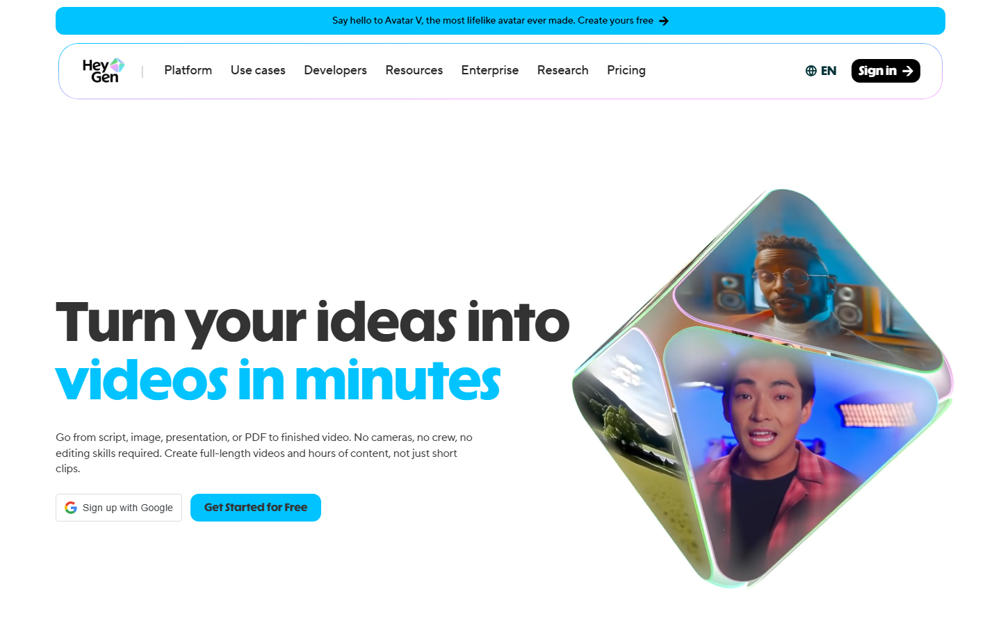 heygen-homepage