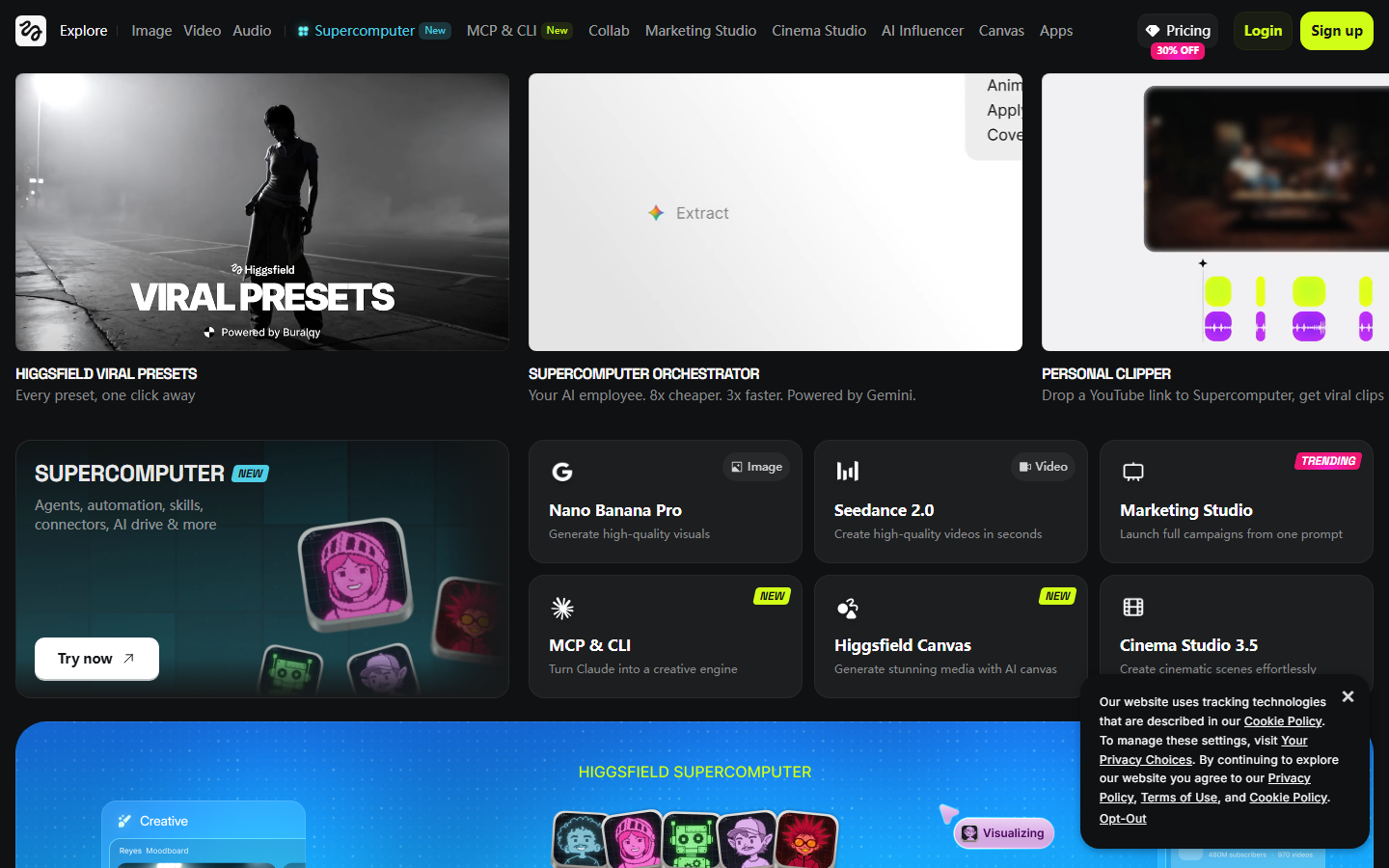 higgsfield-homepage