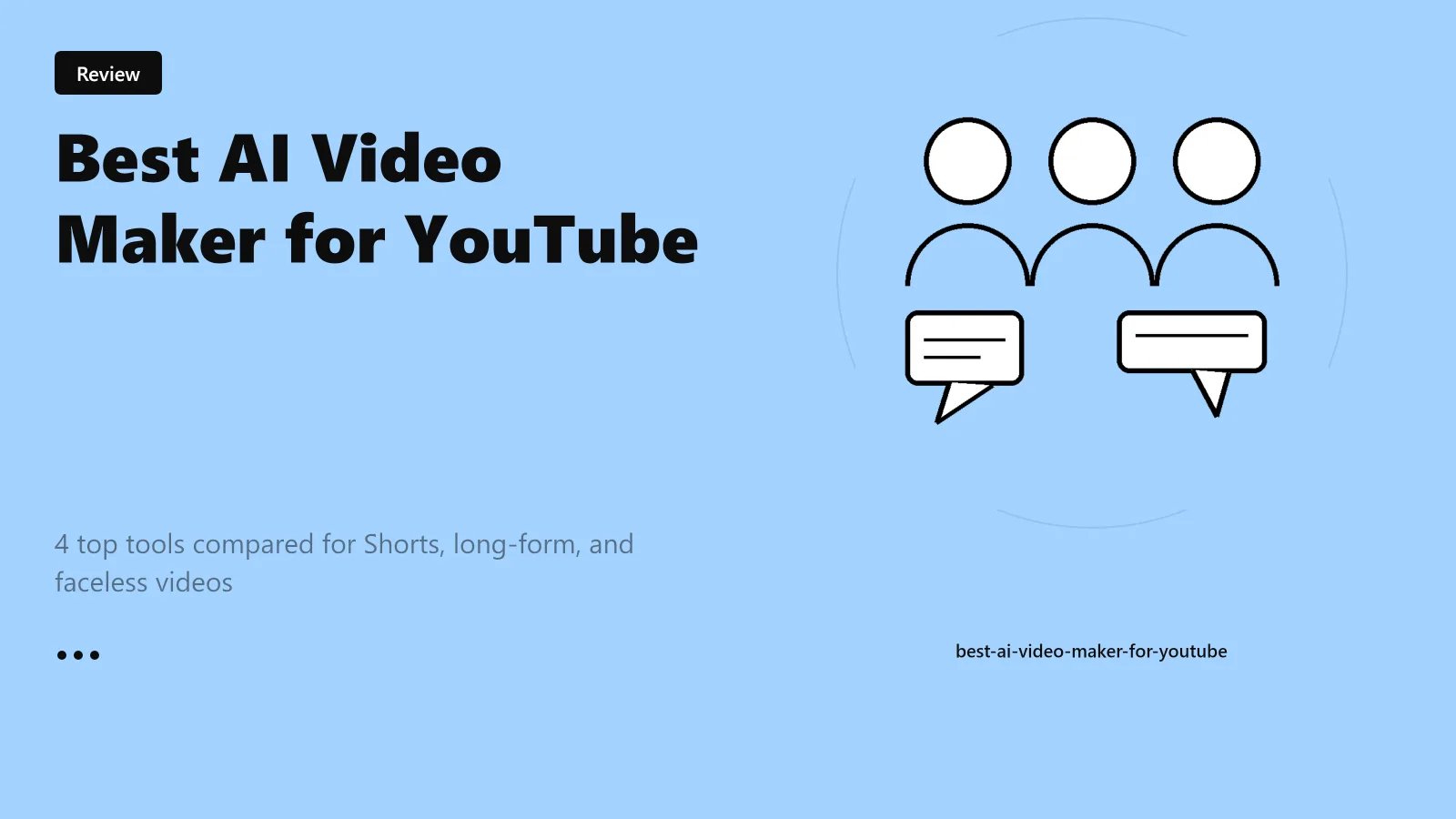 Best AI Video Maker for YouTube: 4 Tools Compared (2026)
