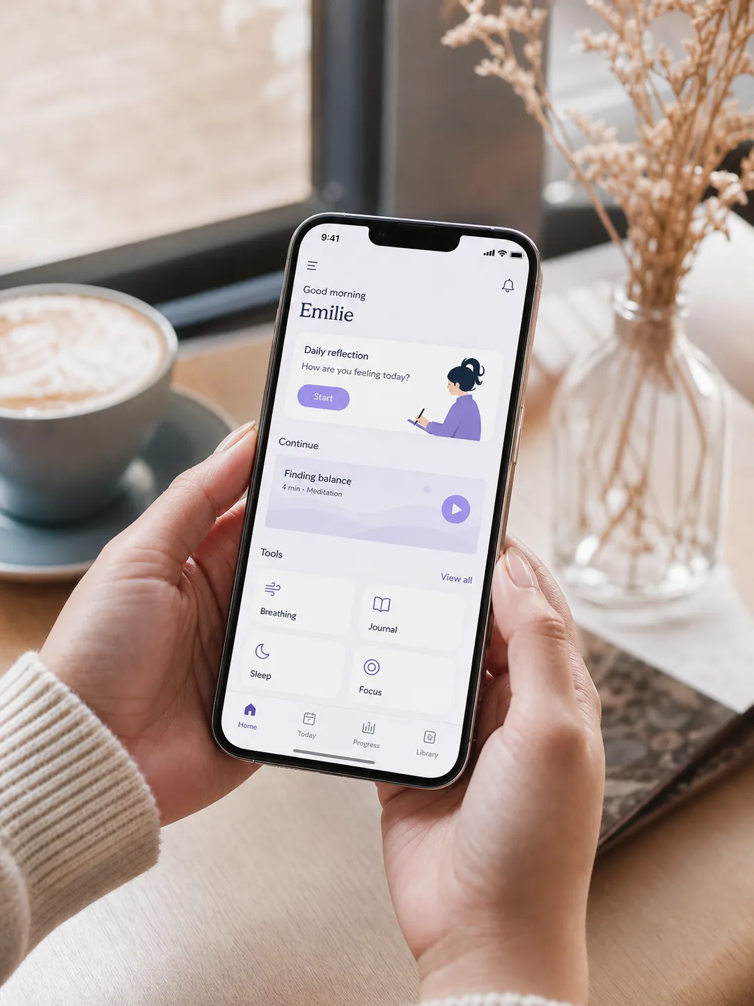 App launch video created with Pexo AI showing a mobile app promo