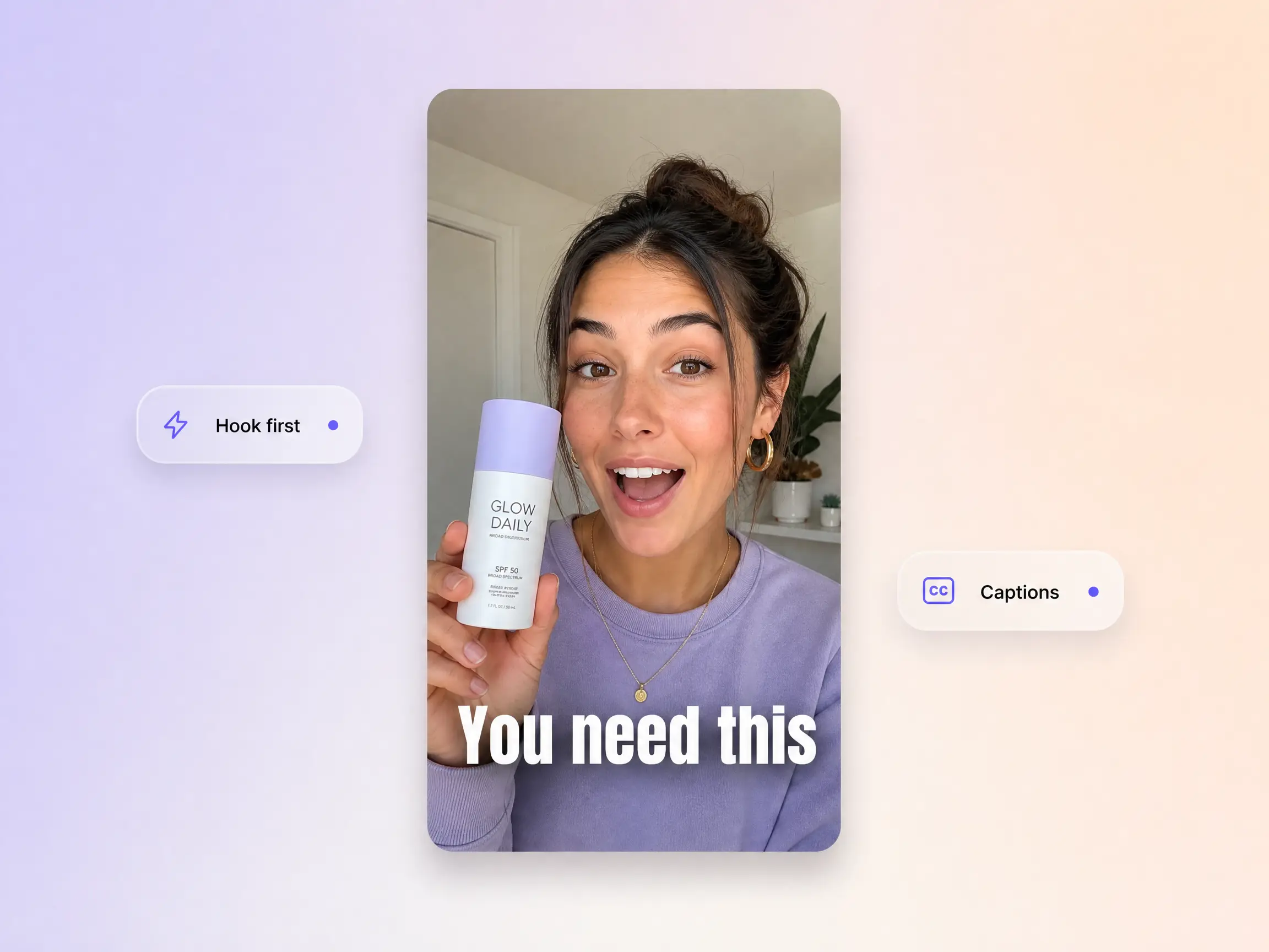 Pexo creating a vertical scroll-stopping TikTok ad