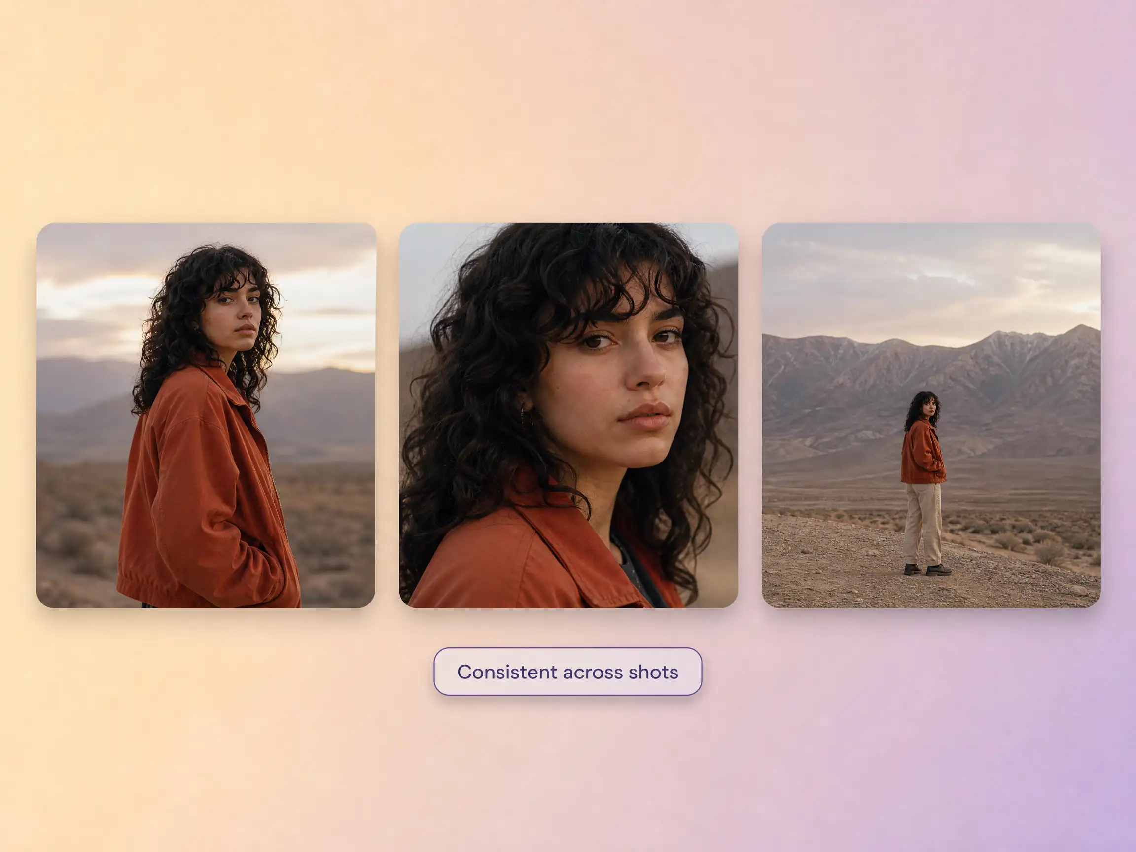 Hyperframe keeping a product consistent across shots of a movie trailer