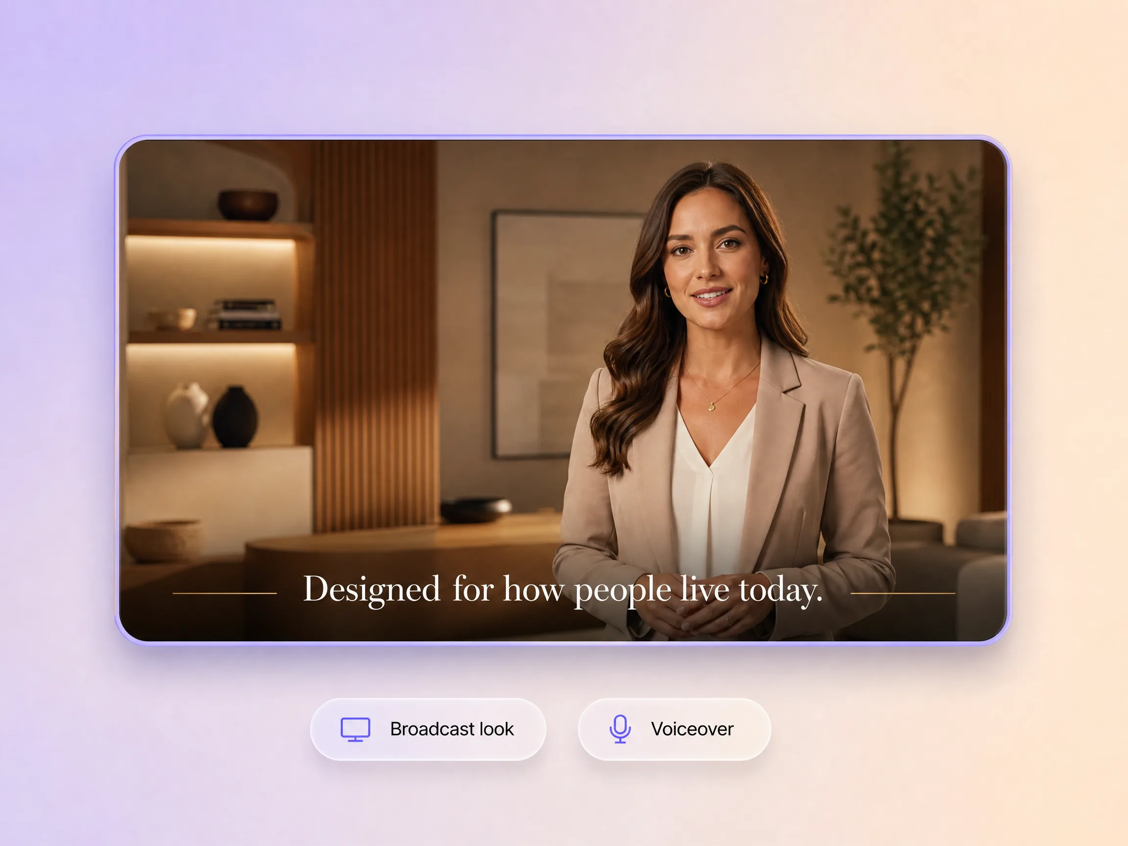 Pexo creating a broadcast-style TV commercial