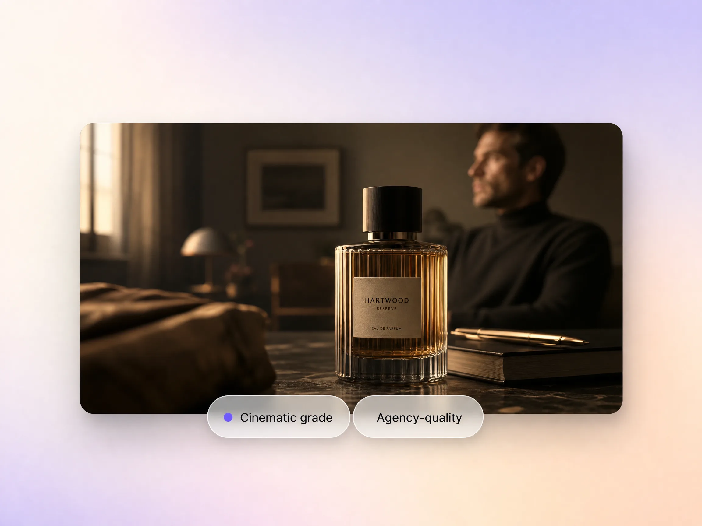 A commercial video with a cinematic film-graded broadcast look