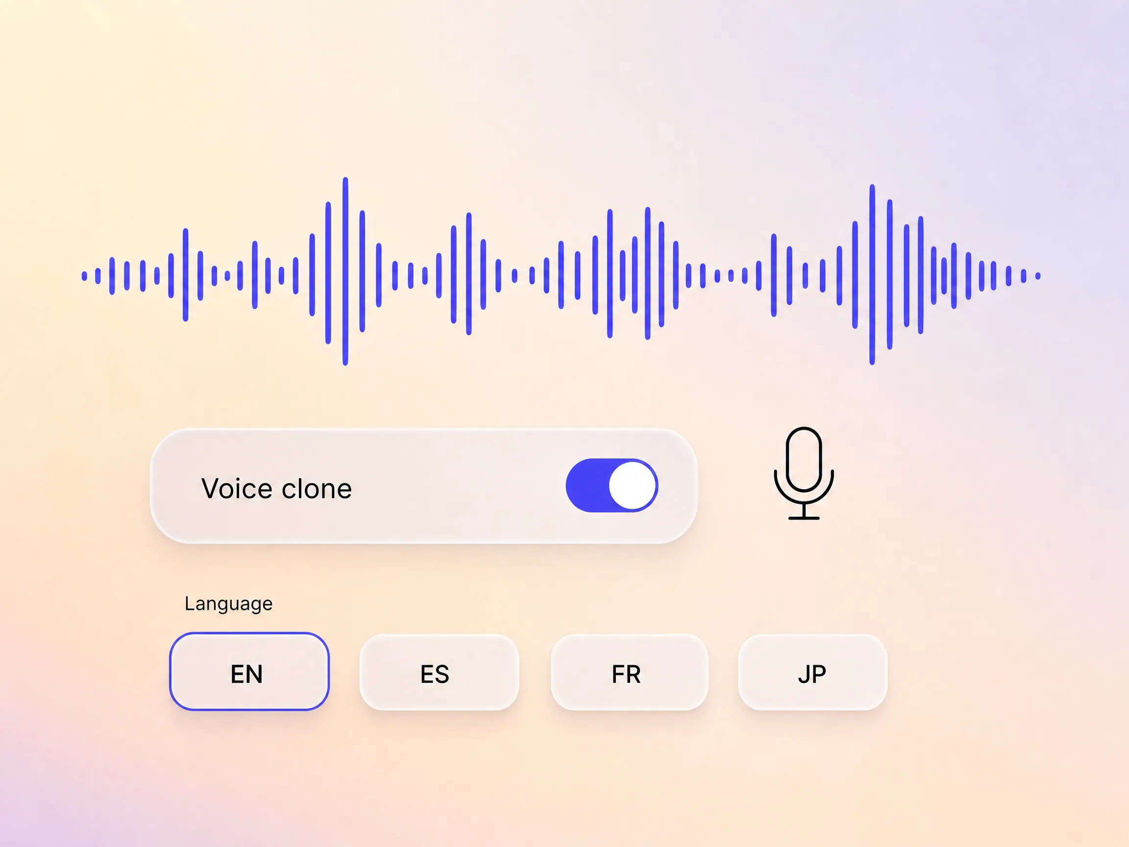 Pexo adding cloned narration and multilingual dubbing to a bedtime story video