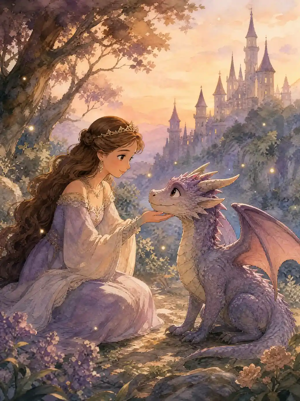 Magical animated fairy tale video scene created with Pexo AI