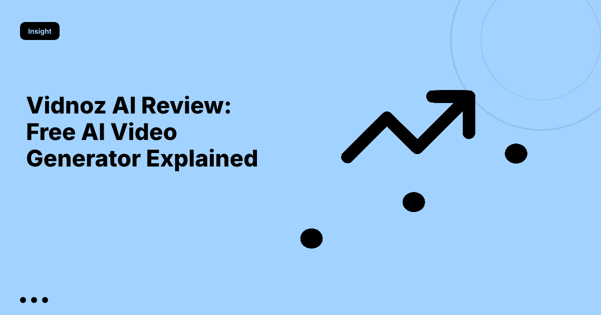 Vidnoz AI Review: Free AI Video Generator Explained