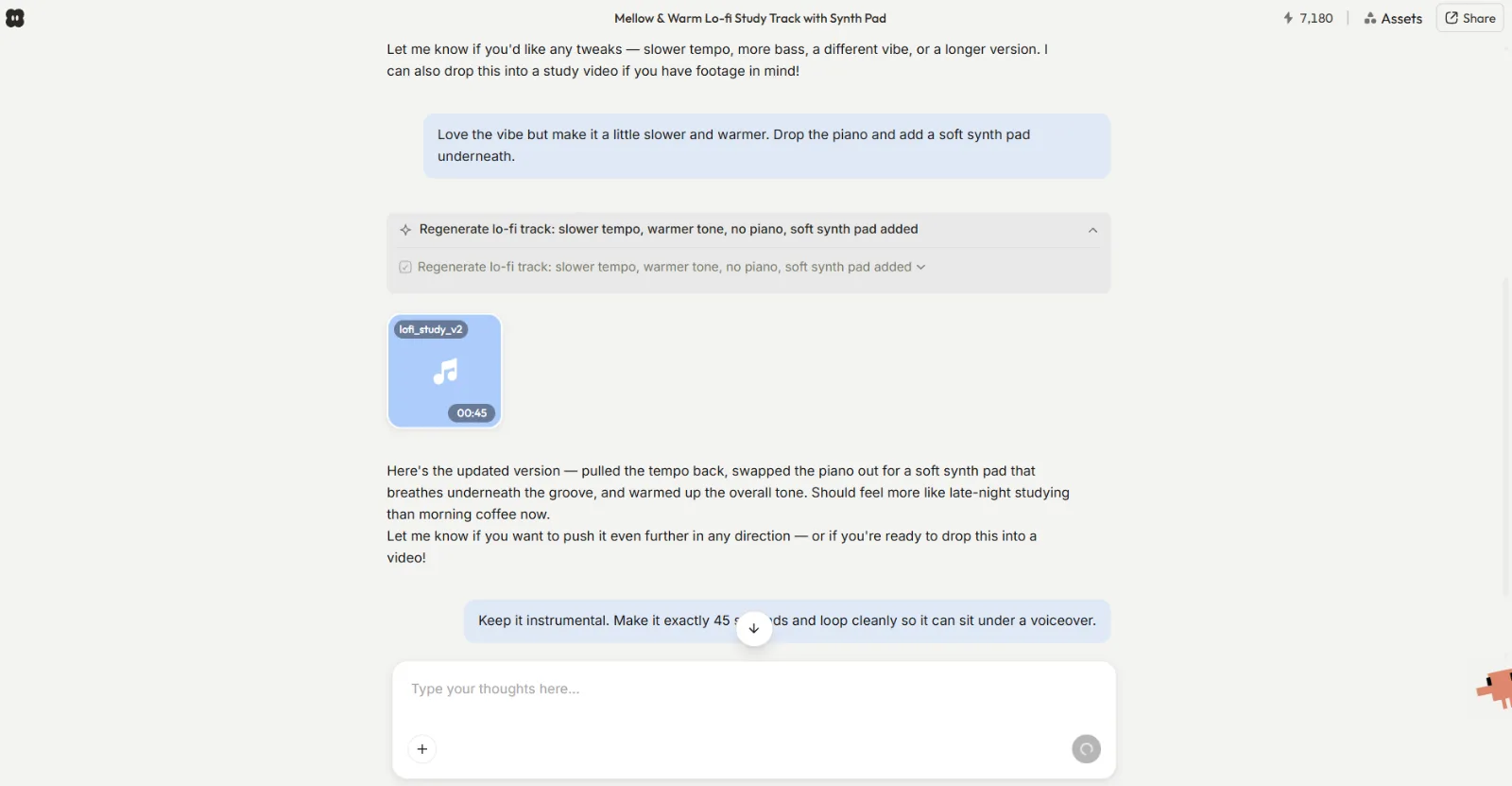 Iterating on the soundtrack and pacing of the brand clip
