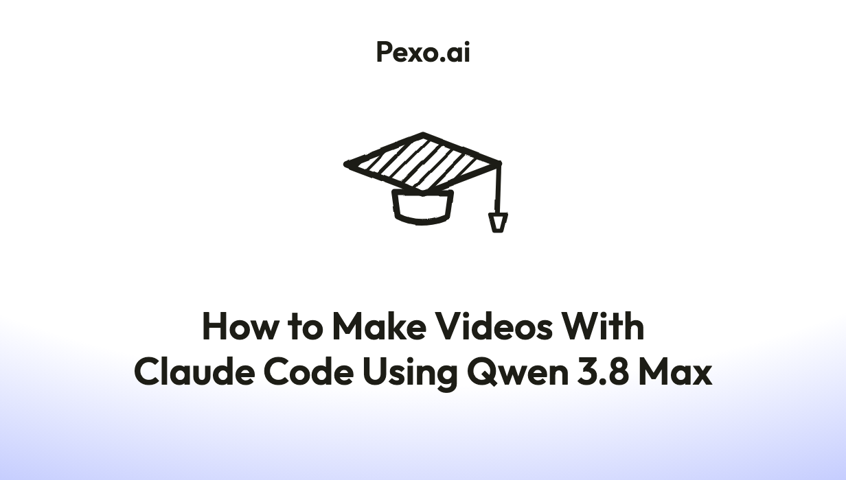 How to Make Videos With Claude Code Using Qwen 3.8 Max