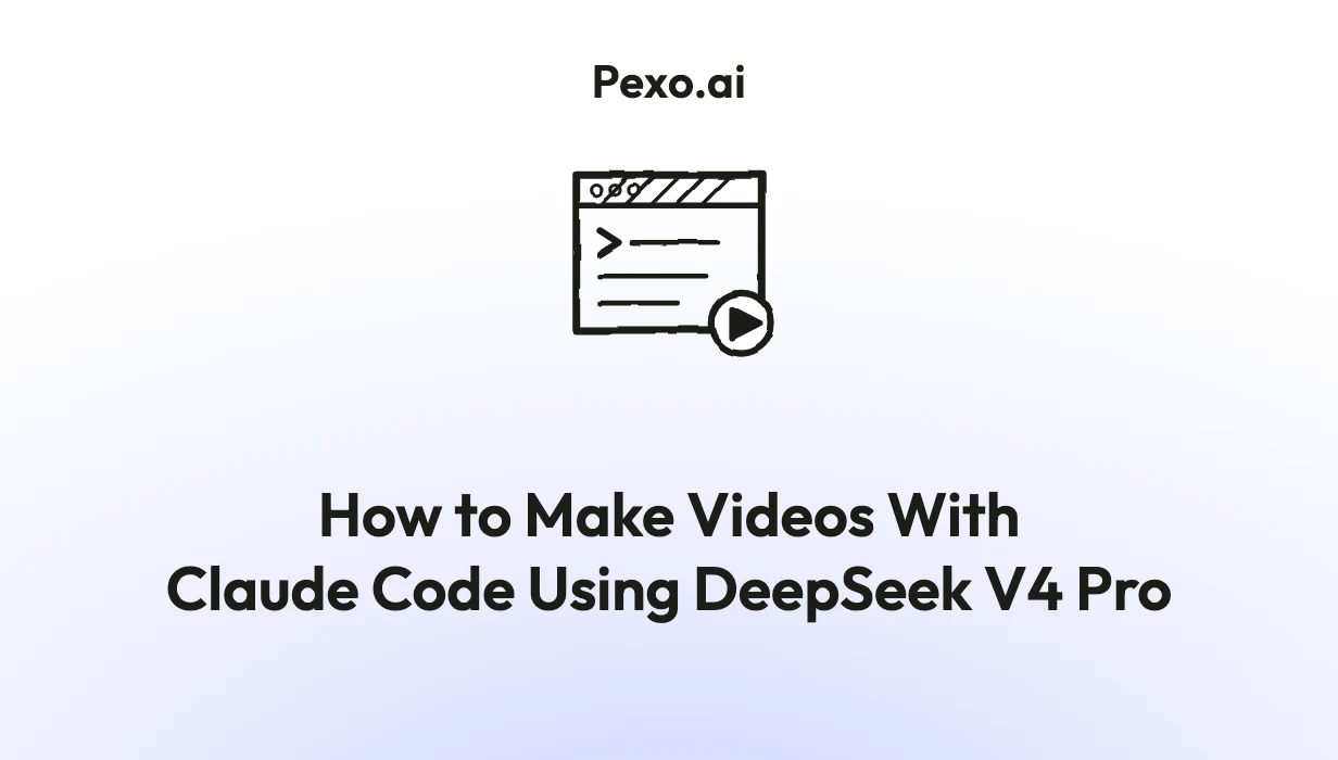 How to Make Videos With Claude Code Using DeepSeek V4 Pro