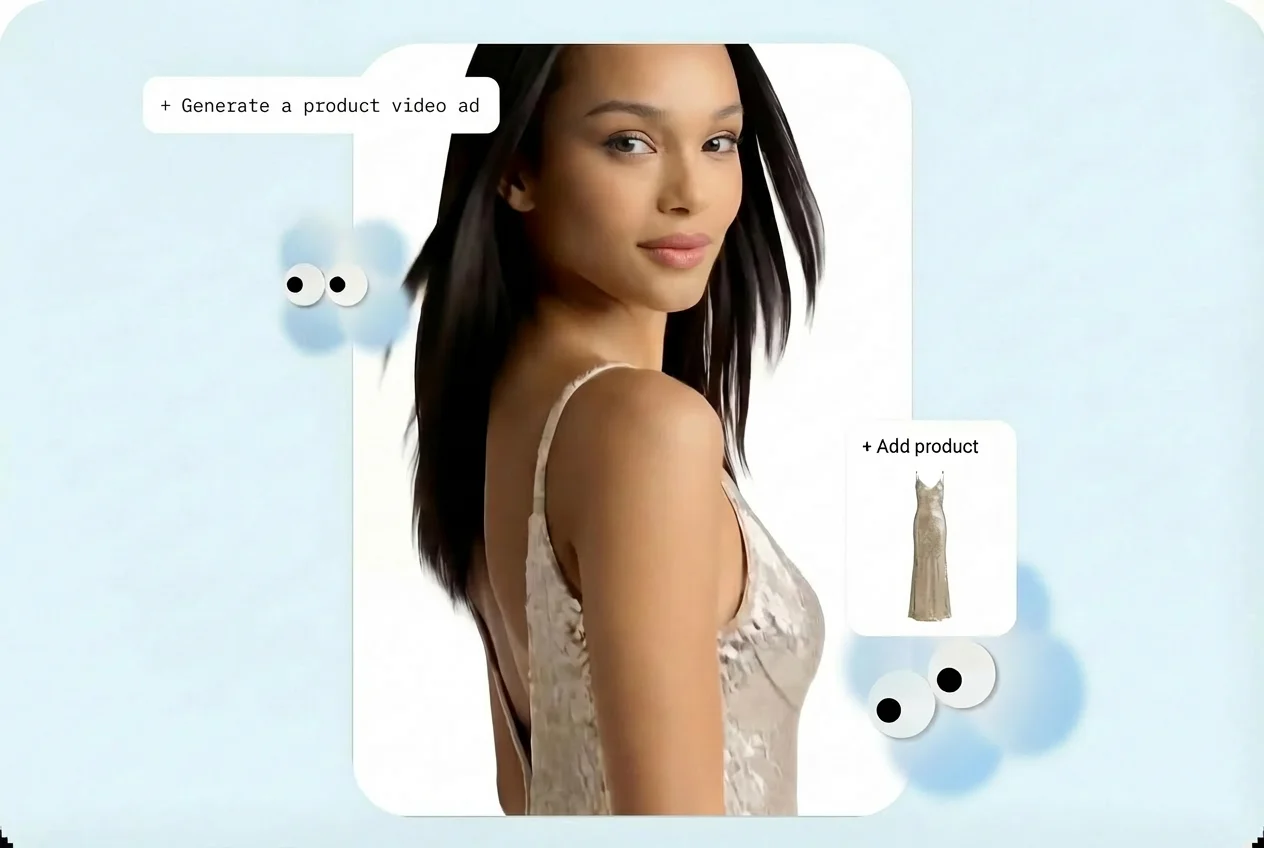 Upload photos to create product videos with Pexo