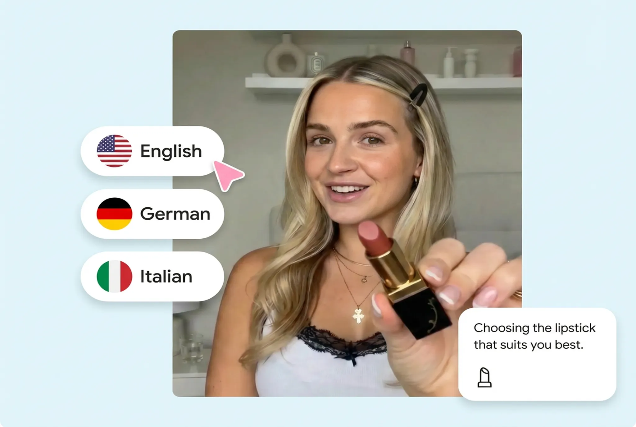 Multi-language AI UGC video distribution by Pexo
